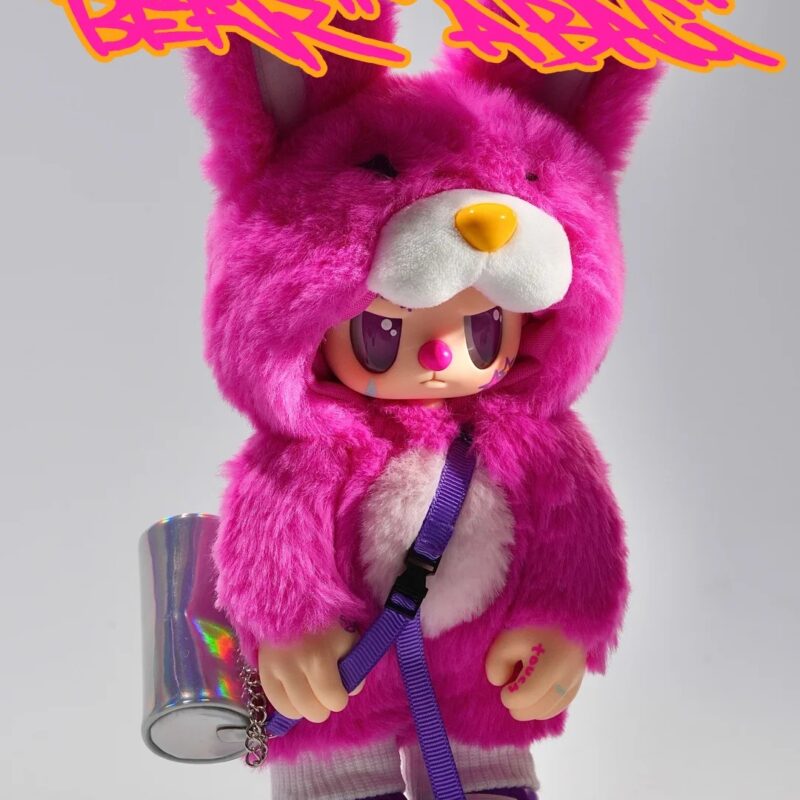rebel bear find a bag series vinyl plush blind box